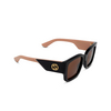 Gafas de sol Gucci GG1663S 004 black - Miniatura del producto 2/4