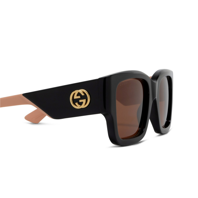 Gafas de sol Gucci GG1663S 004 black - 3/4