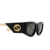 Gafas de sol Gucci GG1664S 001 black - Miniatura del producto 3/4