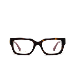 Gucci GG1666O Eyeglasses 006 havana