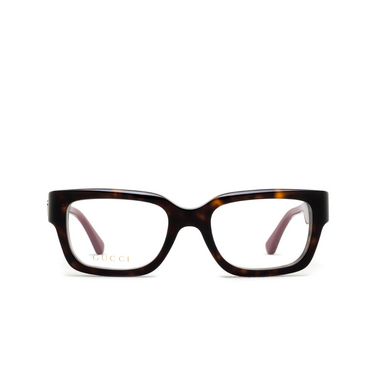 Gucci GG1666O Eyeglasses 006 havana - front view