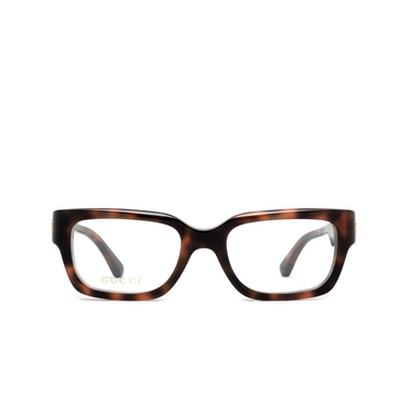 Gafas graduadas Gucci GG1666O 007 havana - Vista delantera