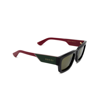 Gafas de sol Gucci GG1668S 003 black - Vista tres cuartos