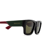 Occhiali da sole Gucci GG1668S 003 black - anteprima prodotto 3/4