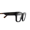 Lunettes de vue Gucci GG1669O 005 black - Vignette du produit 3/4