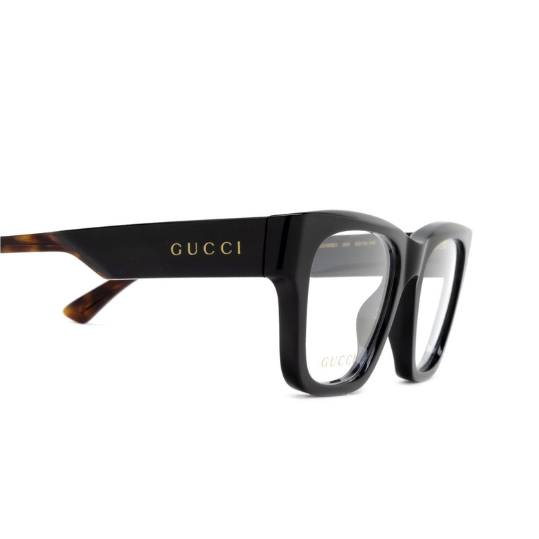 Occhiali da vista Gucci GG1669O 005 black - 3/4