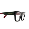 Lunettes de vue Gucci GG1669O 010 black - Vignette du produit 3/4