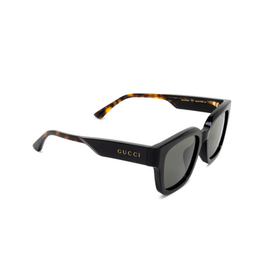 Gucci GG1670SK Sunglasses 001 black - three-quarters view