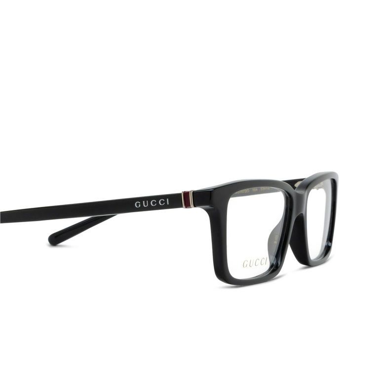 Gafas graduadas Gucci GG1672O 004 green - 3/4