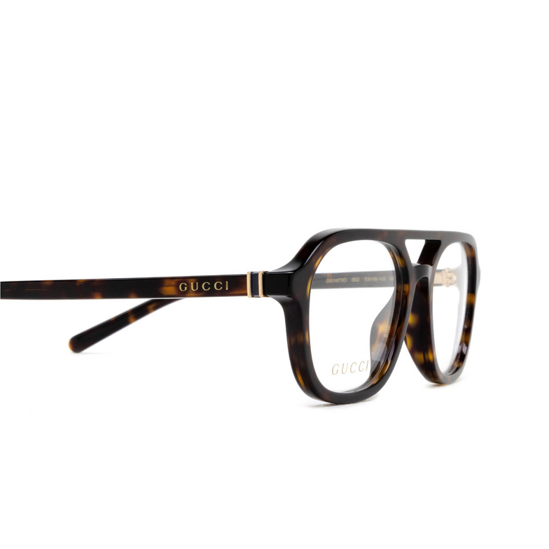 Gafas graduadas Gucci GG1673O 002 havana - 3/4