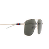 Gucci GG1676S Sunglasses 001 silver - product thumbnail 3/4