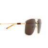 Gucci GG1676S Sunglasses 002 gold - product thumbnail 3/4