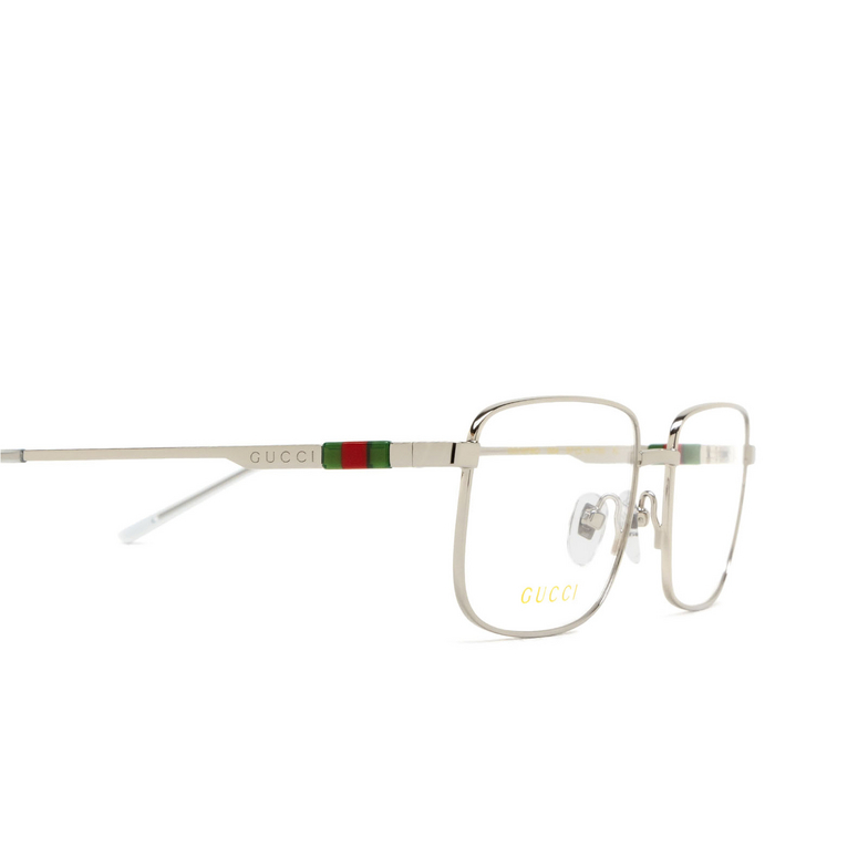 Gucci GG1678O Eyeglasses 004 silver - 3/4