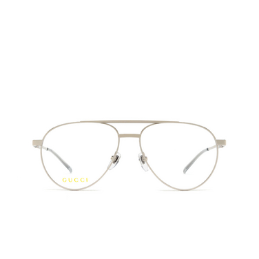 Lunettes de vue Gucci GG1679O 001 silver - Vue de face