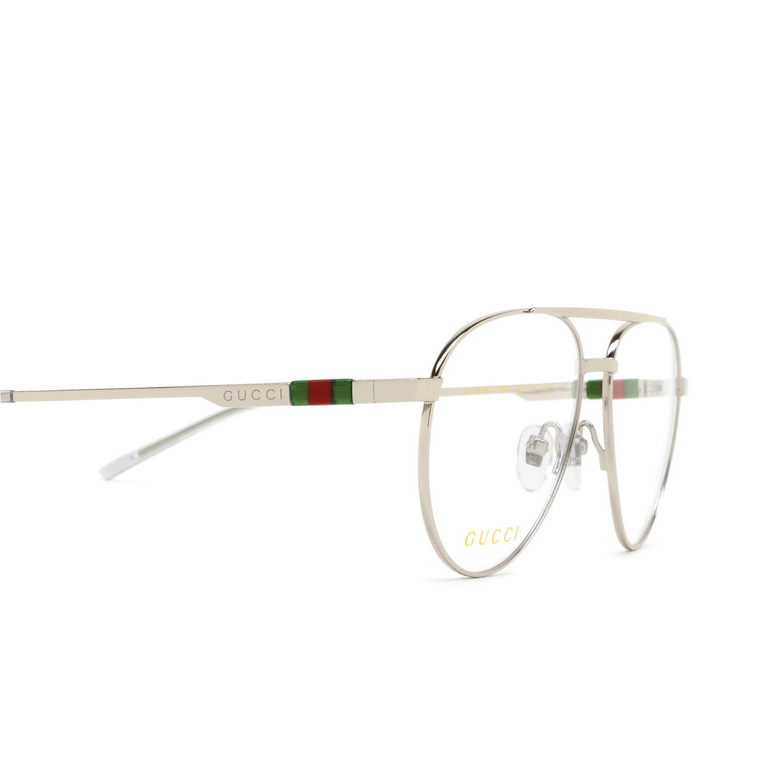 Lunettes de vue Gucci GG1679O 001 silver - 3/4