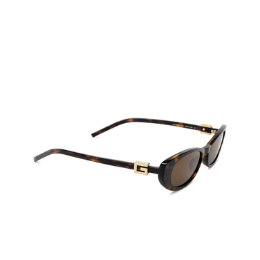 Gucci GG1680S Sunglasses 004 havana - three-quarters view