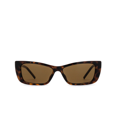 Lunettes de soleil Gucci GG1681S 004 havana - Vue de face