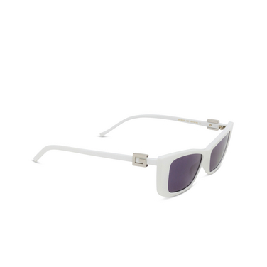 Gucci GG1681S Sunglasses 006 white - three-quarters view