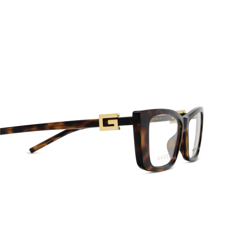 Lunettes de vue Gucci GG1682O 003 havana - 3/4