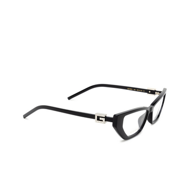 Gucci GG1683O Eyeglasses 002 black - three-quarters view