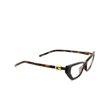 Gucci GG1683O Eyeglasses 003 havana - three-quarters view