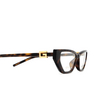 Lunettes de vue Gucci GG1683O 003 havana - Vignette du produit 3/4