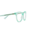 Occhiali da vista Gucci GG1687O 004 green - anteprima prodotto 3/4