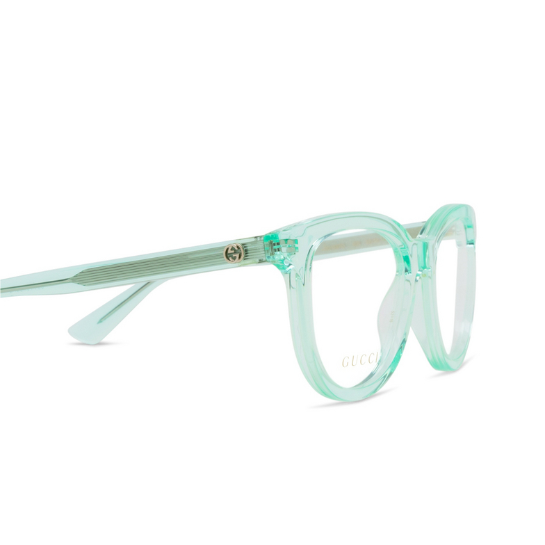 Gafas graduadas Gucci GG1687O 004 green - 3/4