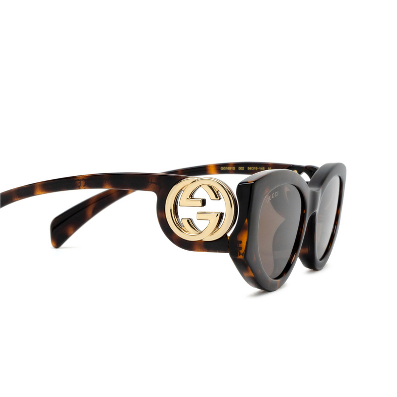 Gucci GG1691S Sonnenbrillen 002 havana - 3/4