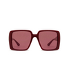 Gucci GG1692S Sunglasses 005 burgundy - product thumbnail 1/4