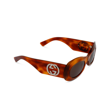 Gucci GG1696S Sonnenbrillen 002 havana - Dreiviertelansicht