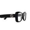 Lunettes de vue Gucci GG1697O 001 black - Vignette du produit 3/4