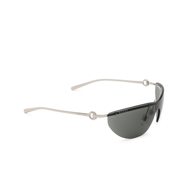 Gafas de sol Gucci GG1700S 001 silver - Vista tres cuartos