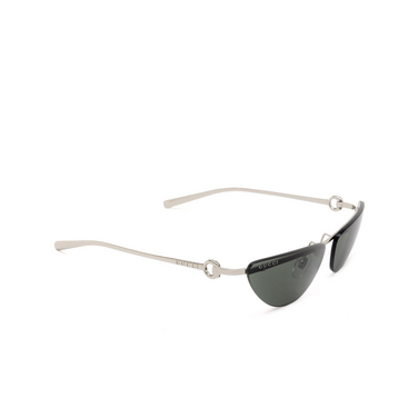 Gucci GG1701S Sunglasses 001 silver - three-quarters view