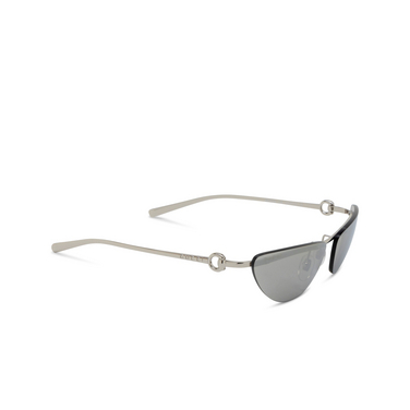 Gucci GG1701S Sunglasses 002 silver - three-quarters view