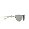 Lunettes de soleil Gucci GG1701S 002 silver - Vignette du produit 3/4