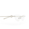 Gucci GG1702O Eyeglasses 001 silver - product thumbnail 3/4