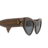 Gucci GG1704S Sunglasses 004 grey - product thumbnail 3/4