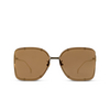 Lunettes de soleil Gucci GG1713SA 003 gold - Vignette du produit 1/4