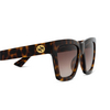 Occhiali da sole Gucci GG1714S 002 havana - anteprima prodotto 3/4