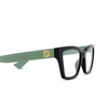 Occhiali da vista Gucci GG1715O 004 black - anteprima prodotto 3/4