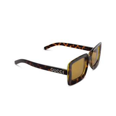 Gucci GG1718S Sonnenbrillen 002 havana - Dreiviertelansicht