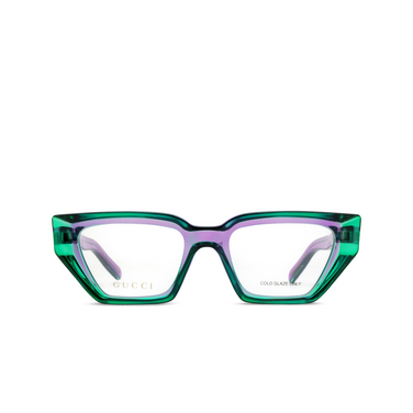 Lunettes de vue Gucci GG1720O 003 violet - Vue de face