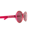 Occhiali da sole Gucci GG1722SA 004 red - anteprima prodotto 3/4