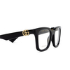 Lunettes de vue Gucci GG1728O 001 black - Vignette du produit 3/4