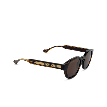 Gucci GG1730S Sunglasses 002 havana - three-quarters view