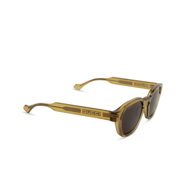 Gucci GG1730S Sunglasses 003 yellow - three-quarters view