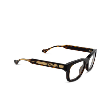 Gucci GG1731O Eyeglasses 002 havana - three-quarters view