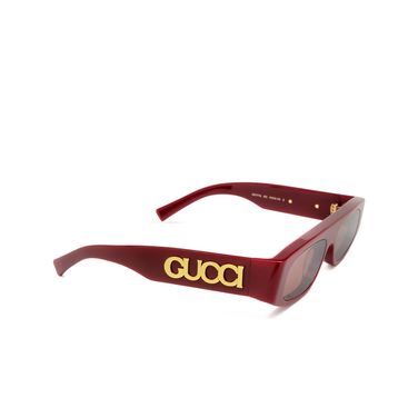 Gafas de sol Gucci GG1771S 003 burgundy - Vista tres cuartos
