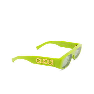 Occhiali da sole Gucci GG1771S 009 green - tre quarti